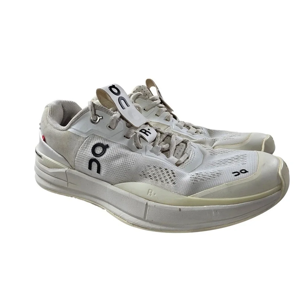 On Running The Roger Pro White Ivory Tennis‎ Shoes Womens 9.5 48.97773